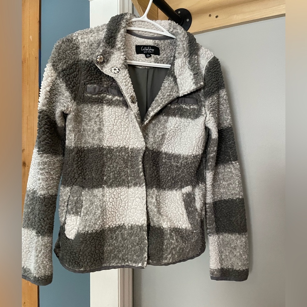 Sherpa sweater/jacket